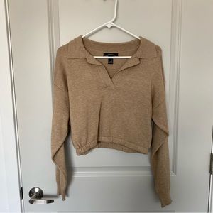 Cropped sweater